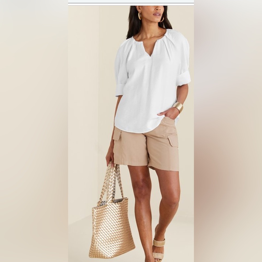 Vacation Shop | pullovers-Soft Surroundings Cusco Pullover White